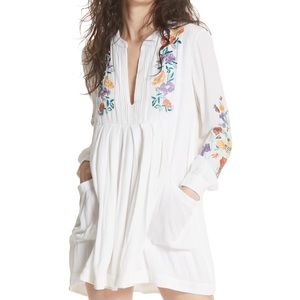 Free People embroidered dress